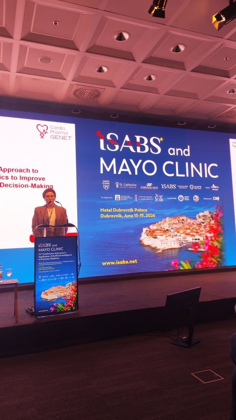 CardioPharmaGENET Presented at the ISABS & Mayo Clinic Conference in Dubrovnik